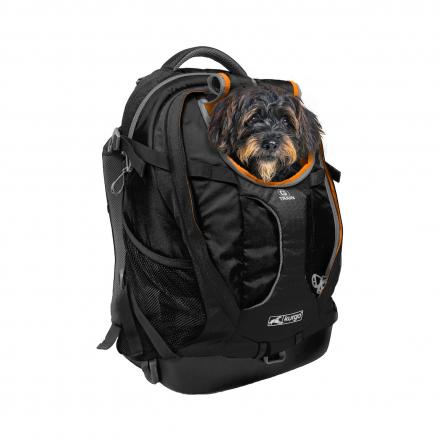 Kurgo G-Train Dog Carrier Backpack - Musta