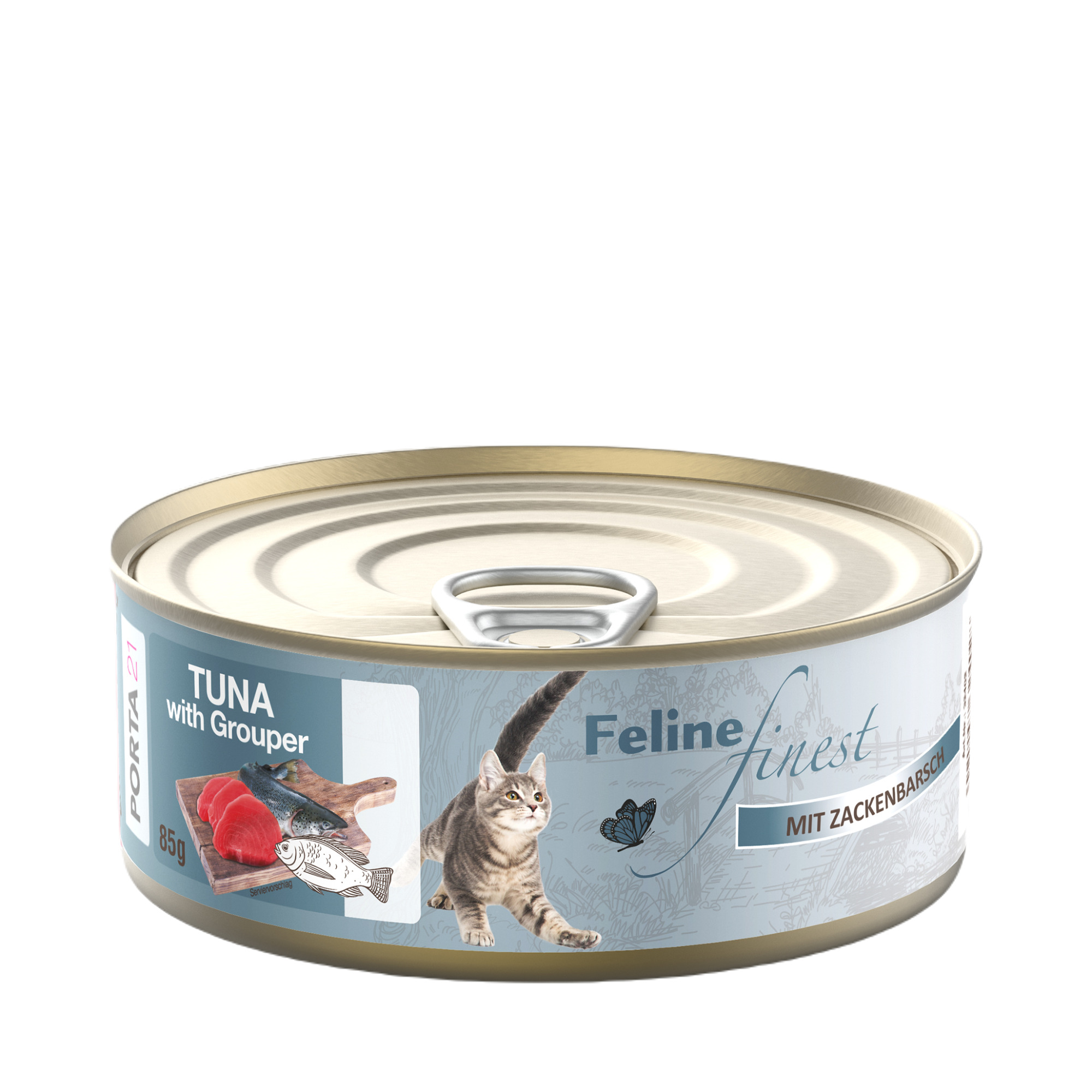 Feline Finest Tuna & Grouper - 85 g