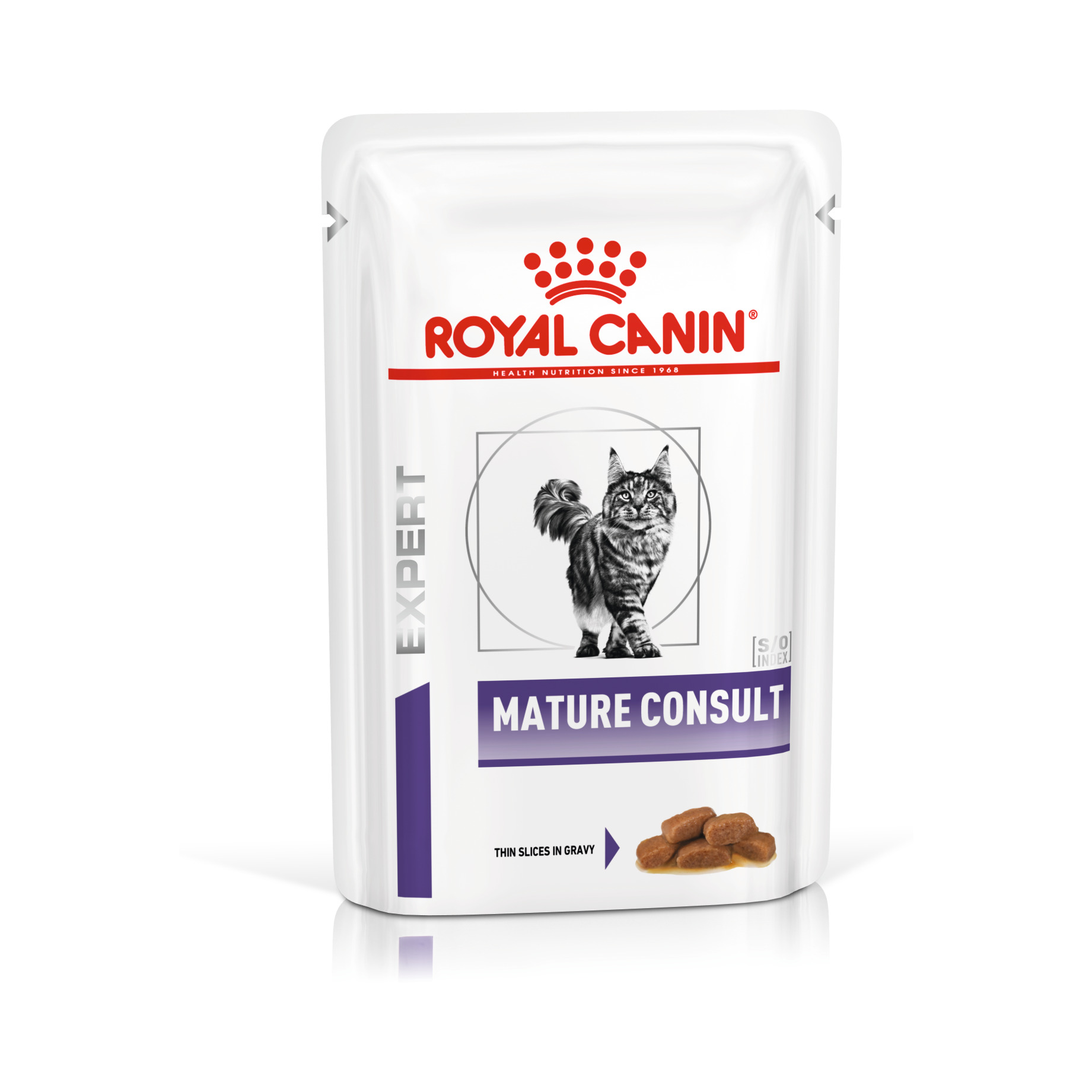 Royal Canin Mature Consult -märkäruoka kissoille - 12x85 g